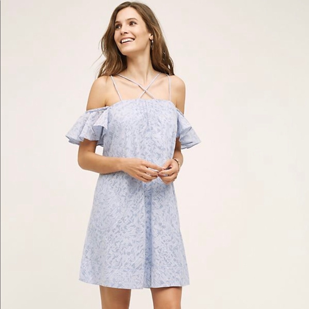 Anthropologie HD in Paris Dayflower Mini Dress